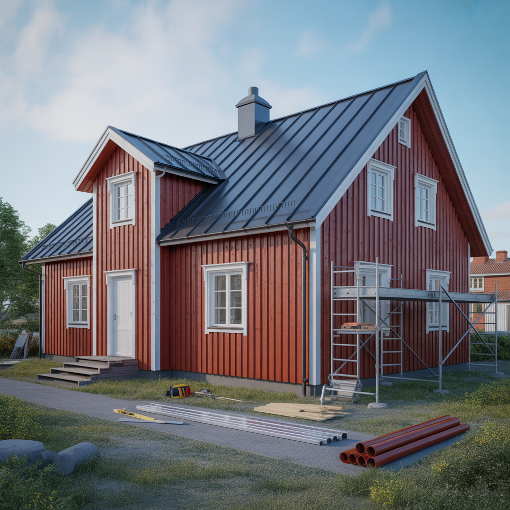 kostnad for bandtackning per m2 2025 material och arbete