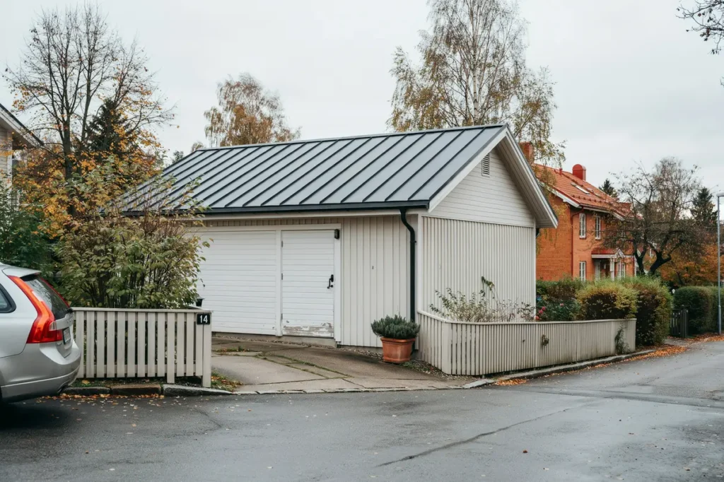 oml ggning av skivt ckning p garage i bandhagen h gdalen